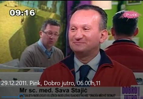 Dr sci med Sava Stajić o Mamografiji - Jutarnji program TV Pink - 29.11.2011.godine 1